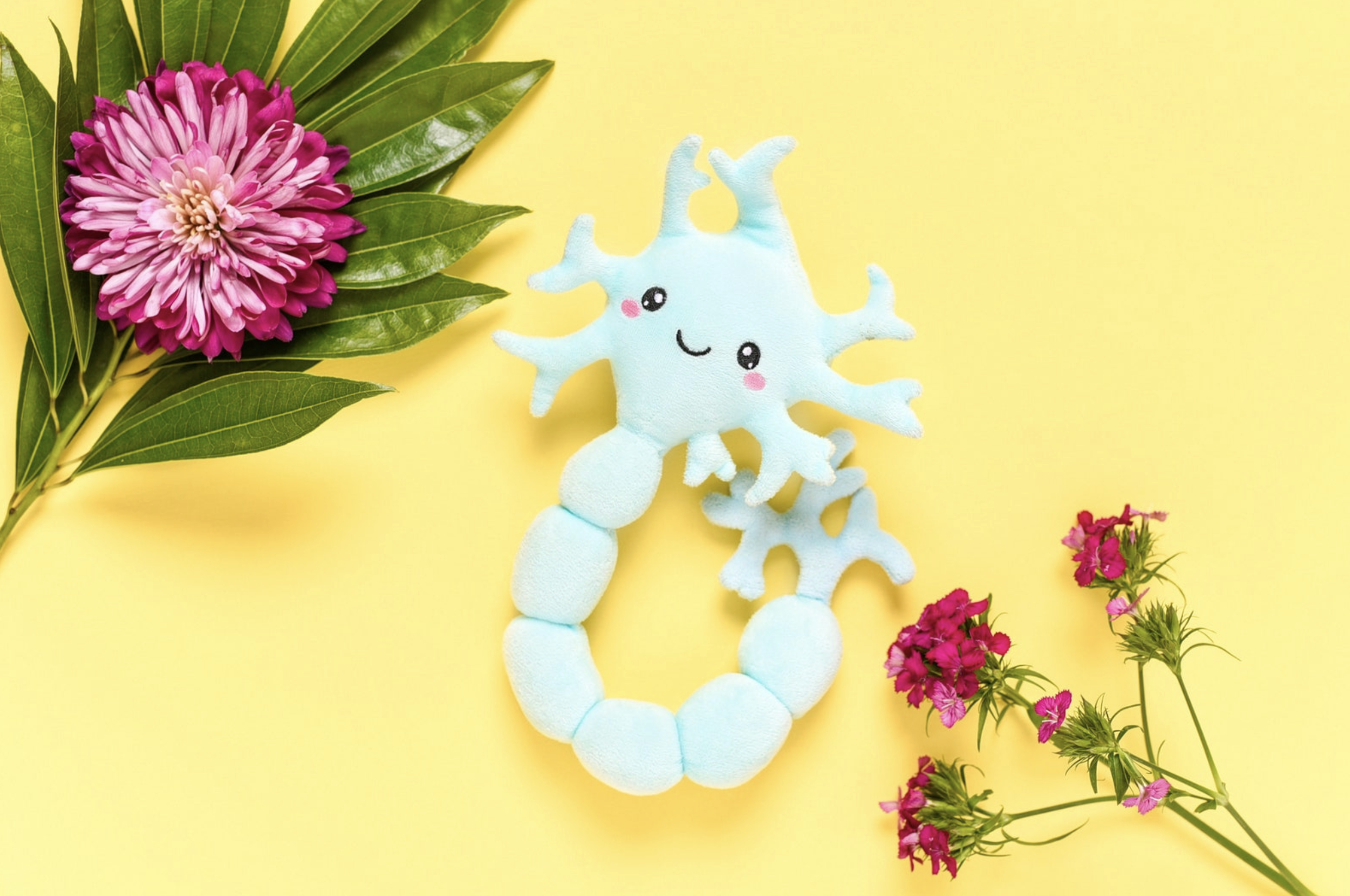 Neuron Plushie by Nerdbugs